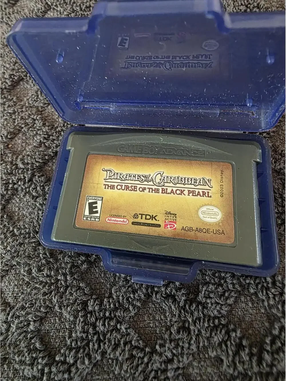 Pirates of the Caribbean Curse of Black Pearl GBA Game Boy Advance Cart Only